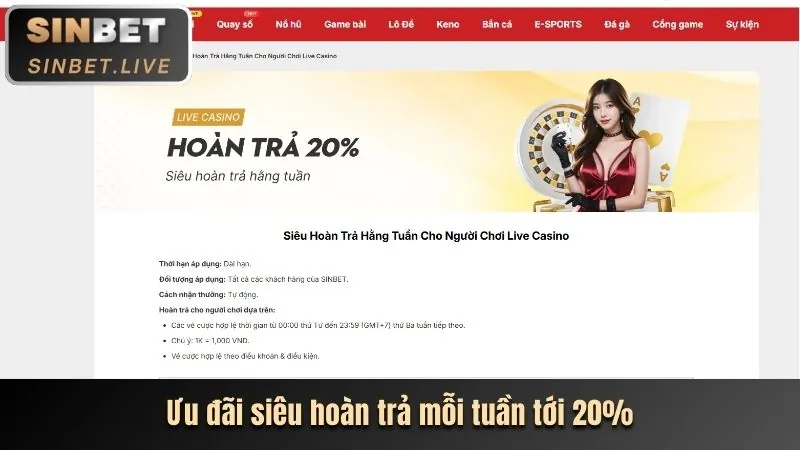 Hoàn Trả Thể Thao và Casino HI8823